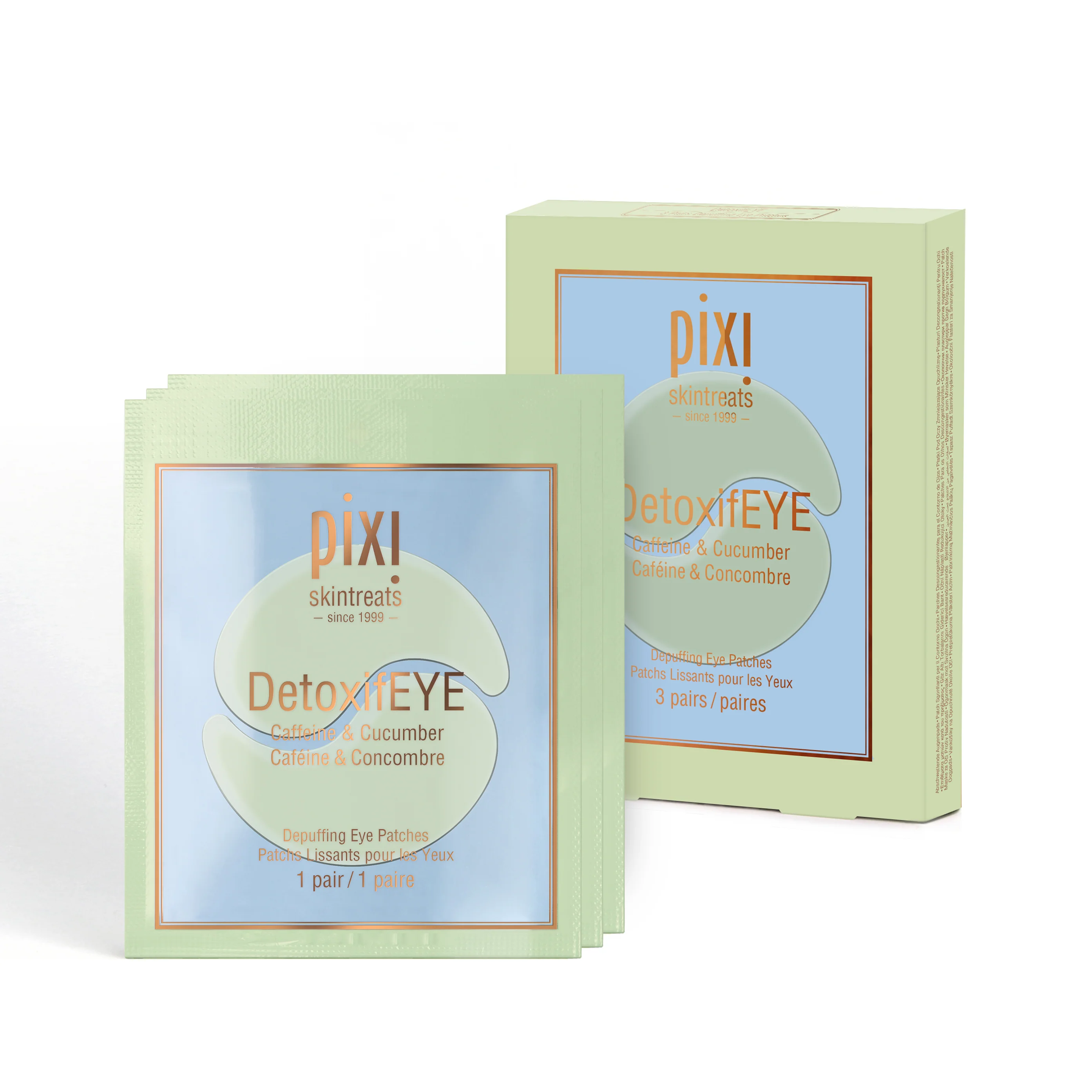 DetoxifEYE Patches Travel Size Set of 3