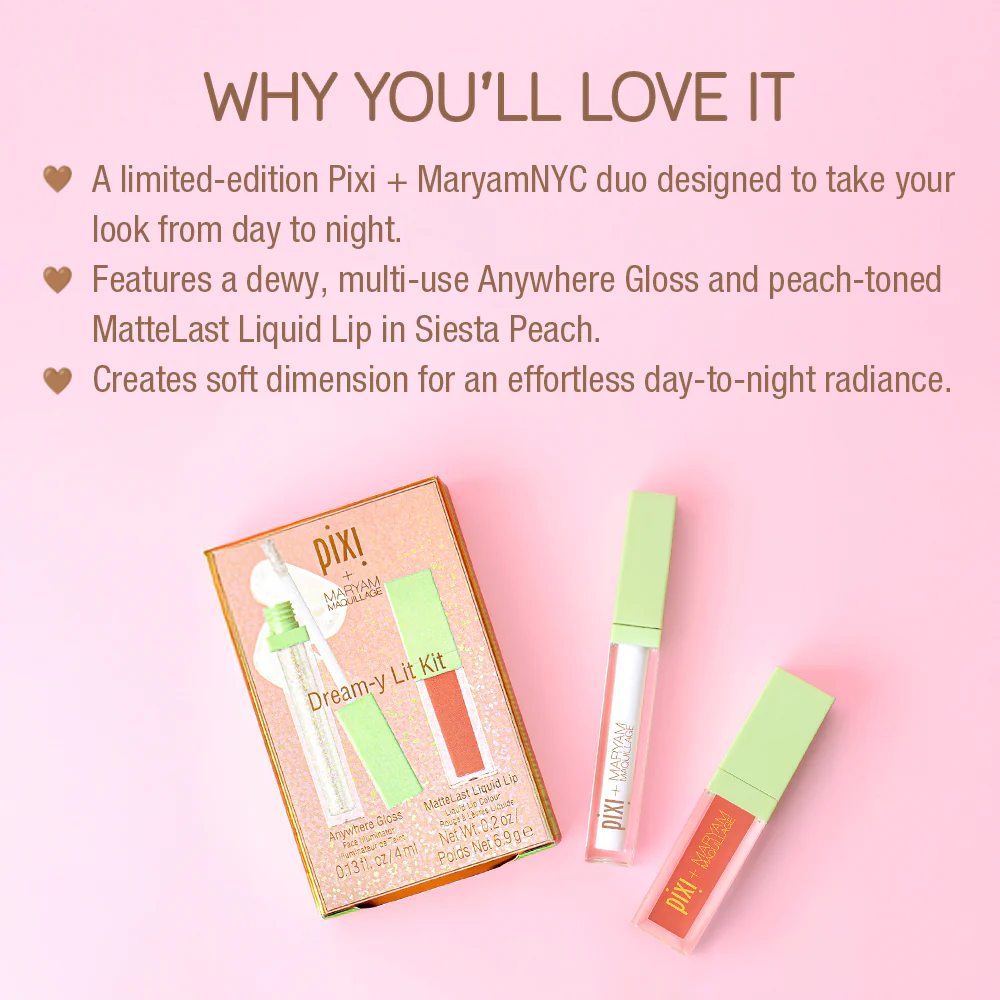 Pixi + Maryam Maquillage Dream-y Lit Kit | MaryamNYC Limited Edition - Image 4